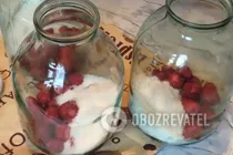 Клубничный компот с мятой - Шаг 4 Клубничный компот с мятой - Шаг 4