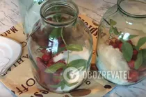 Клубничный компот с мятой - Шаг 5 Клубничный компот с мятой - Шаг 5