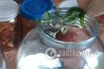 Сливовый компот с мелисой - Шаг 5 Сливовый компот с мелисой - Шаг 5