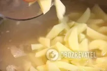 Розсольник на свинячому бульйоні - Крок 7 Розсольник на свинячому бульйоні - Крок 7