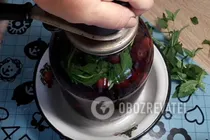 Компот із черешні з м'ятою - Крок 8 Компот із черешні з м'ятою - Крок 8