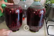 Вишневый компот классический - Шаг 8 Вишневый компот классический - Шаг 8