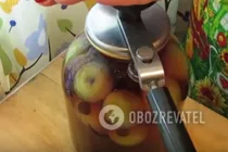 Компот із яблук та вишні - Крок 9 Компот із яблук та вишні - Крок 9
