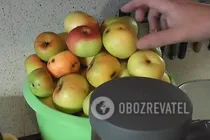 Швидкий яблучний сік - Крок 1 Швидкий яблучний сік - Крок 1