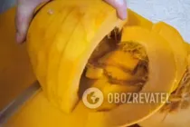 Швидкий гарбузовий сік із цукром - Крок 1 Швидкий гарбузовий сік із цукром - Крок 1
