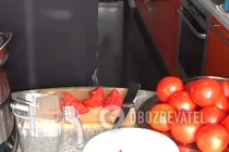 Томатний сік по-домашньому - Крок 1 Томатний сік по-домашньому - Крок 1