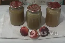 Персиковий сік з м'якоттю - Крок 7 Персиковий сік з м'якоттю - Крок 7