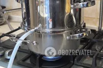 Смородиновий сік у соковарці - Крок 3 Смородиновий сік у соковарці - Крок 3