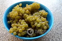 Сок из белого винограда - Шаг 1 Сок из белого винограда - Шаг 1