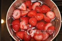 Полуничний кисіль із лаймом - Крок 2 Полуничний кисіль із лаймом - Крок 2