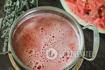 Сік з кавуна та лимону - Крок 4 Сік з кавуна та лимону - Крок 4