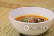 Харчо с чесноком и острым перцем - Шаг 15 Харчо с чесноком и острым перцем - Шаг 15