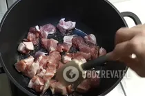 Харчо с аджикой и орехами - Шаг 4 Харчо с аджикой и орехами - Шаг 4
