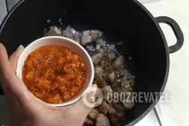 Харчо с аджикой и орехами - Шаг 6 Харчо с аджикой и орехами - Шаг 6