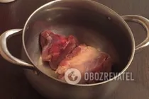 Щи на говяжьем бульоне - Шаг 1 Щи на говяжьем бульоне - Шаг 1