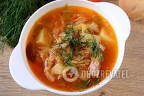 Щи на говяжьем бульоне - Шаг 7 Щи на говяжьем бульоне - Шаг 7