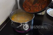 Харчо з кавказькими травами - Крок 9 Харчо з кавказькими травами - Крок 9