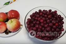 Яблучно-ягідний компот - Крок 1 Яблучно-ягідний компот - Крок 1