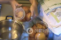 Компот з цілих персиків - Крок 4 Компот з цілих персиків - Крок 4