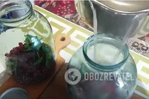 Компот з червоної смородини з м'ятою - Крок 7 Компот з червоної смородини з м'ятою - Крок 7