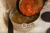 Харчо з горіхами та овочами - Крок 8 Харчо з горіхами та овочами - Крок 8