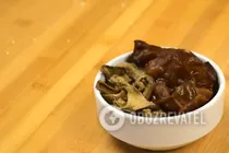 Мисо суп с грибами и водорослями - Шаг 1 Мисо суп с грибами и водорослями - Шаг 1