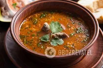 Харчо с рисом и говядиной - Шаг 10 Харчо с рисом и говядиной - Шаг 10