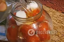 Квашеные помидоры по ГОСТу - Шаг 6 Квашеные помидоры по ГОСТу - Шаг 6