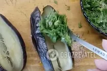 Квашеные баклажаны с укропом - Шаг 5 Квашеные баклажаны с укропом - Шаг 5