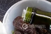 Квашеные баклажаны с укропом - Шаг 6 Квашеные баклажаны с укропом - Шаг 6