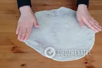 Катлама с капустой - Шаг 10 Катлама с капустой - Шаг 10