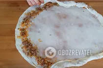 Катлама с капустой - Шаг 11 Катлама с капустой - Шаг 11