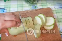 Маринованные кабачки с перцем - Шаг 3 Маринованные кабачки с перцем - Шаг 3