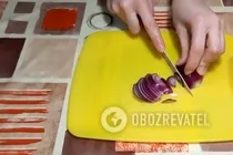 Катлама із солодкою цибулею - Крок 4 Катлама із солодкою цибулею - Крок 4