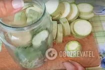Маринованные кабачки с перцем - Шаг 4 Маринованные кабачки с перцем - Шаг 4