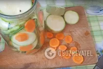 Маринованные кабачки с перцем - Шаг 5 Маринованные кабачки с перцем - Шаг 5