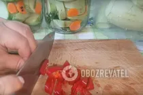 Маринованные кабачки с перцем - Шаг 6 Маринованные кабачки с перцем - Шаг 6