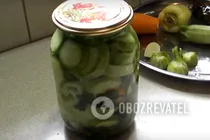 Мариновані кабачки з солодким перцем - Крок 6 Мариновані кабачки з солодким перцем - Крок 6
