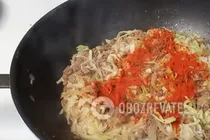 Катлама с капустой - Шаг 7 Катлама с капустой - Шаг 7