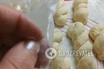 Витые пончики на дрожжах - Шаг 10 Витые пончики на дрожжах - Шаг 10