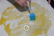 Катлама з зеленою цибулею - Крок 7 Катлама з зеленою цибулею - Крок 7