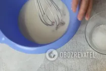 Витые пончики на дрожжах - Шаг 1 Витые пончики на дрожжах - Шаг 1
