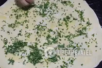 Катлама з зеленою цибулею - Крок 8 Катлама з зеленою цибулею - Крок 8