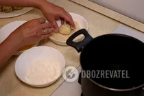 Картофельные пончики с сыром - Шаг 11 Картофельные пончики с сыром - Шаг 11