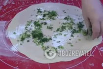 Катлама із зеленню - Крок 10 Катлама із зеленню - Крок 10