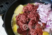 Катлама классическая с фаршем - Шаг 5 Катлама классическая с фаршем - Шаг 5