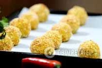Острые картофельные пончики - Шаг 11 Острые картофельные пончики - Шаг 11