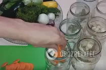 Маринованные кабачки с луком - Шаг 3 Маринованные кабачки с луком - Шаг 3