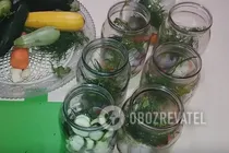 Маринованные кабачки с луком - Шаг 5 Маринованные кабачки с луком - Шаг 5