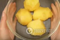 Хрусткі картопляні пончики - Крок 5 Хрусткі картопляні пончики - Крок 5